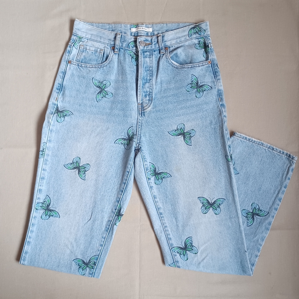PacSun Butterfly Jeans